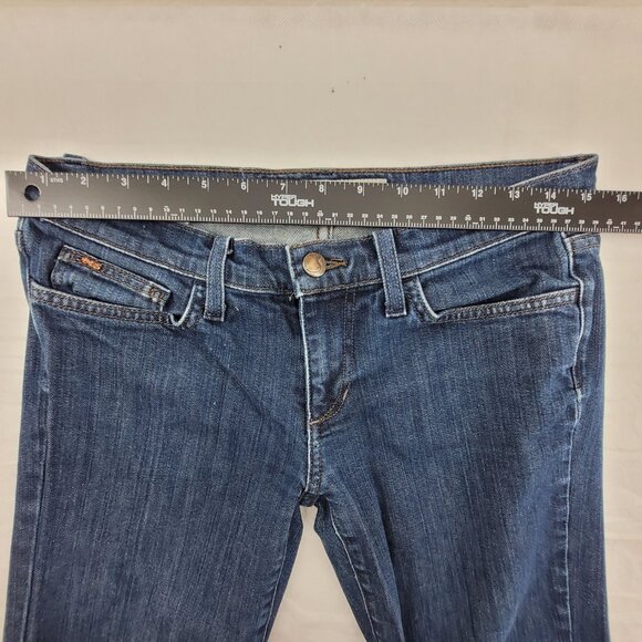 Joe's Jeans Women's 29 Blue Bianca Low Rise Stretch Made in USA 30x28.5 - Picture 8 of 14